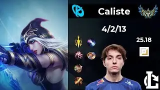 Ashe ADC - KC Caliste | Patch 25.18 EUW Challenger