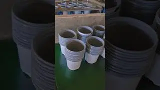 White PP Thermoformed Nursery Pots Factory #flowerpot #plantpots #plasticpots