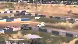 Nyirad Rallycross ERC 2007, Jani Paasonen amazing drift