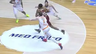 EuroCup Dunk of the Night  What a dunk Jeff Brooks!