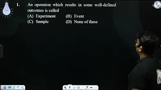 An operation which results in some well-defined outcomes is called....