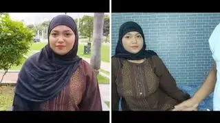 Poor muslim hijab girl ged money.Indian muslim girl full video.@THESYANBO#asiangirl#muslimgirl#india