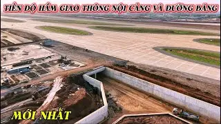 HẦM GIAO THÔNG NỘI CẢNG VỀ ĐƯỜNG BĂNG TIẾN ĐỘ MỚI NHẤT. 