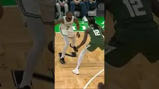 Jaylen Brown hits the 'too small' celly 😳 #shorts