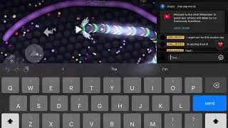 RCJW2011 PLAYING SLITHER.IO LIVE!!!
