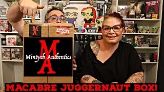 Mintych Authentics Macabre Juggernaut Horror Autograph Mystery Box!