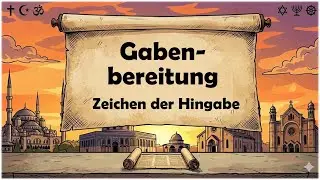 Gabenbereitung - Zeichen der Hingabe