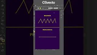 How to Create a Zig Zag Line in Illustrator ⚡ | Easy Adobe Illustrator Tutorial  #illustratortricks