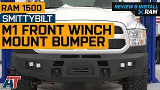 2009-2018 RAM 1500 Smittybilt M1 Front Winch Mount Bumper Review & Install