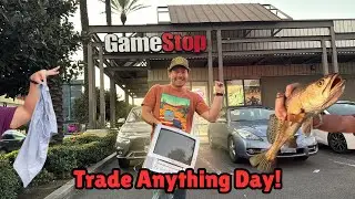 I Took Over a GameStop for Trade Anything Day