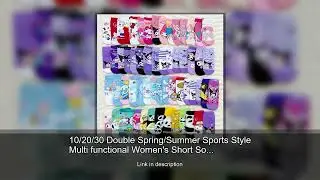 10/20/30 Double Spring/Summer Sports Style Multi functional Women's Short Socks Comfortable for