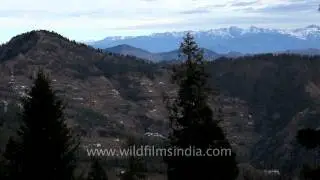 High ranges of Himachal as seen from Kuppad