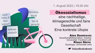 Ökosozialismus – eine nachhaltige, klimagerechte und faire Gesellschaft - Vorträge + Diskussion