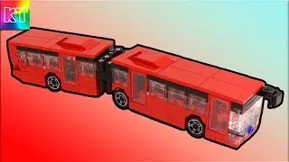 Mercedes Cintaro articulated Bus Mini Cars for Kids Speed Build Review