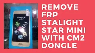 Remove FRP stalight star mini with cm2 dongle