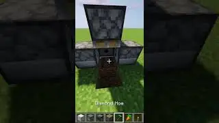Minecraft farm: Build a carrot farm 🥕#minecraft #game  #shorts