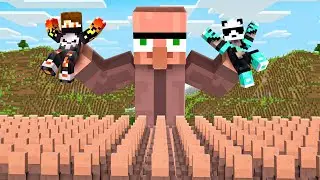 We Joined Villager Only Civilization in Minecraft!