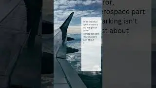 The future of #aerospace #partmarking #texturejet #aerospacemanufacturing