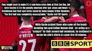 'Unacceptable to the badge'   Dyche fumes at FA Cup exit