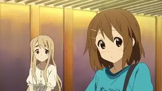 K-on! - Cuando sacas un solo de guitarra a la primera│Playing a guitar solo after hearing only once