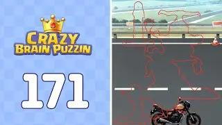 Crazy Brain Puzzle Level 171 Motorcycle Home