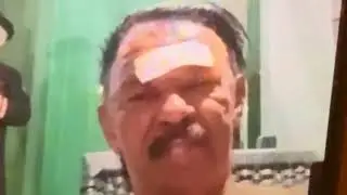 TIRINGA RESPONDE PERGUNTAS DE F&Atilde;S APERREANDO P&Oacute;S ACIDENTE