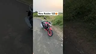 New TVS Raider 125 Dual Disk😍