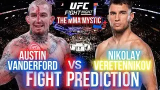 Austin Vanderford vs Nikolay Veretennikov UFC Fight Night Seattle Prediction