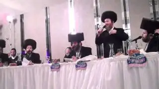 Pinky Weber with Mezamrim at bar mitsva
