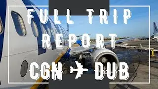 Full Trip Report | Cologne CGN ✈️ Dublin DUB | Ryanair B737-800 | 01/2020 | with Airbus A300 Zero-G