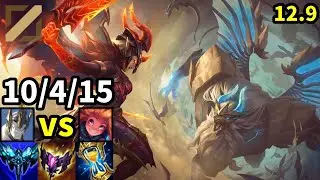 Galio Mid vs Zoe - KR Master | Patch 12.9