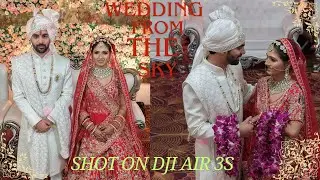 A Wedding Seen From the Sky | 3-Minute Drone Cinematic l 3 मिनट का ड्रोन वेडिंग वीडियो