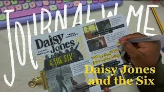 JOURNAL WITH ME - daisy jones and the six // asmr journaling + music
