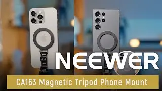 Introducing the NEEWER CA163 Magnetic Tripod Phone Mount