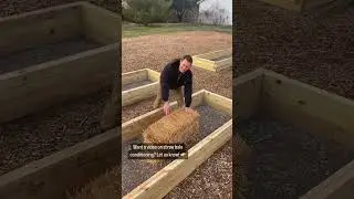 Can you fill raised garden beds with straw? Let&rsquo;s find out!