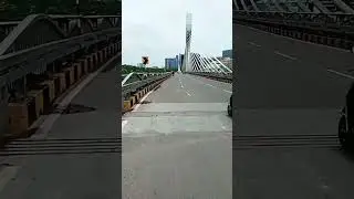 Early morning ride at cable bridge | Cable bridge Madhapur | Short