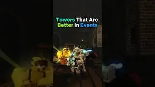 Towers That Are More Useful In Events in TDS!  #tds #robloxtds
