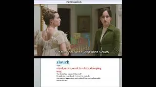 Slouch - Meaning, Pronunciation, Usage | Learn English with TV Shows & Movies