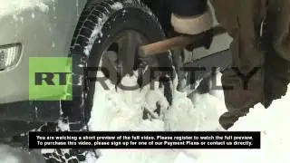 Ukraine: State of emergency declared as blizzard dumps half-meter snow in Kiev