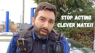 UK Officers Panic When Auditor Refuses to Back Down.