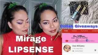 Mirage LIPSENSE and Collaboration Giveaways
