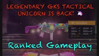 Legendary GKS Tactical Unicorn is Back! Seeing Double Lucky Draw | Ranked Gameplay CODM