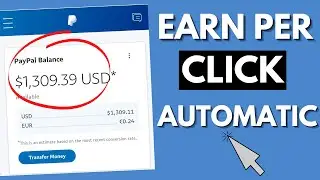 Earn Free PayPal Money Over & Over With Auto Click System (Make Money Online) Get Paid Per Click