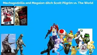 Mechagodzilla and Megalon ditch Scott Pilgrim