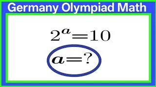 Germany | A mind Blowing Algebra Olympiad Math problem | Can you solve this?
