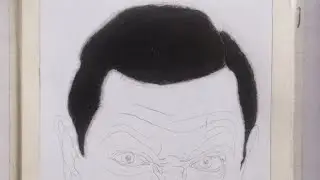 How to Draw Realistic Hair Using Charcoal | Step by Step Tutorial