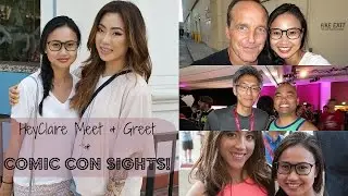 HeyClaire Meet Up & Comic Con Sights! - July 25, 2014 | fancyplusryan Vlog