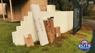 🚀 Custom Solar Swing Gate + LiftMaster LA500 Installed! 🚀