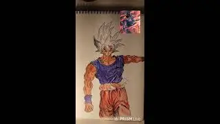 Uzumaki line  Live Stream draw Goku #animedrawing  #drawing