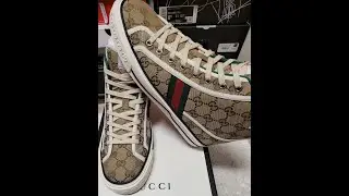 Luxury Pickup ☆ Gucci Tennis 1977 Hightop ☆ Last Pickup Of 2020 ☆